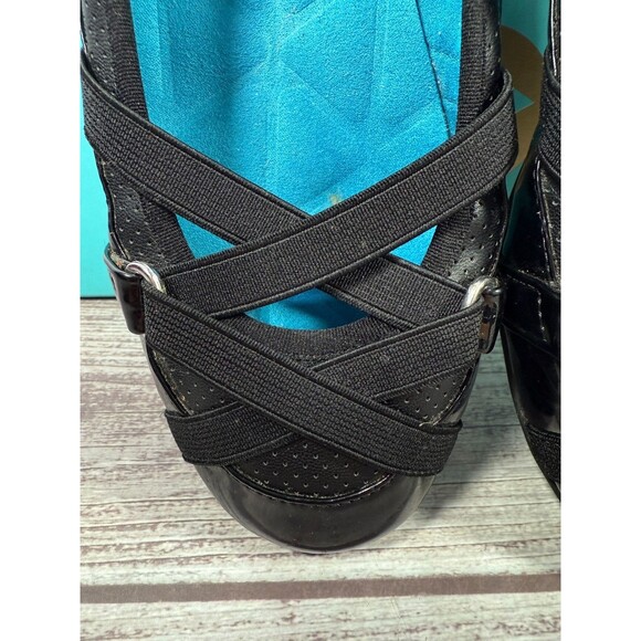 Adrienne Vittadini Sport Shoes Women 7.5M Casual Slip On Ballet Flats Black - Picture 6 of 16